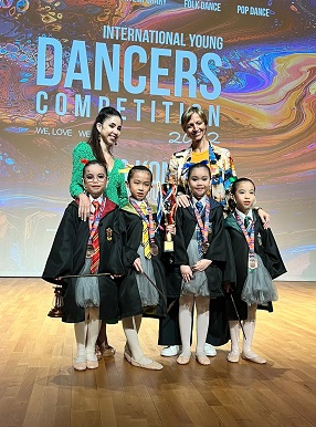 IYDC 國際年青舞蹈家舞蹈大賽第一名及季軍
